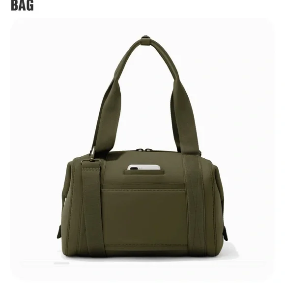 Danger Dover - Landon Neoprene Carryall Bag (Medium) Dark Moss Color - Picture 3 of 14